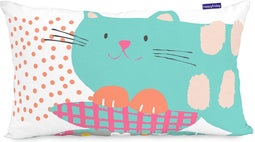 Kussenhoes HappyFriday Moshi Moshi Cat & Mouse Multicolour 50 x 30 cm
