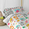Kussenhoes HappyFriday Moshi Moshi Cat & Mouse Multicolour 50 x 30 cm