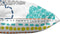 Kussenhoes HappyFriday Moshi Moshi Holidays Multicolour 50 x 30 cm