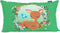 Kussenhoes HappyFriday Mr Fox Mirror Mirror Multicolour 50 x 30 cm