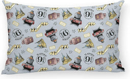 Kussenhoes Harry Potter Hogwarts Express Licht Blauw 30 x 50 cm