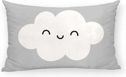 Kussenhoes Kids&Cotton Nadir C Grijs 30 x 50 cm