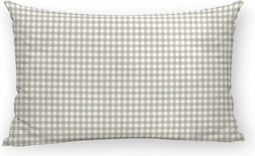 Kussenhoes Kids&Cotton Vichy C Beige 30 x 50 cm 100% katoen