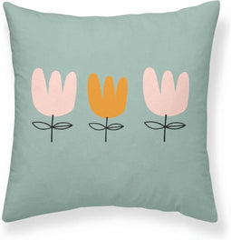 Kussenhoes Kids&Cotton Yuma A Groen 50 x 50 cm