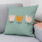 Kussenhoes Kids&Cotton Yuma A Groen 50 x 50 cm