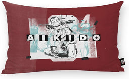 Kussenhoes La casa de papel Aikido C Wit 30 x 50 cm