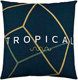 Kussenhoes Naturals Tropical (50 x 50 cm)