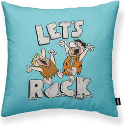Kussenhoes The Flintstones Let's Rock A 45 x 45 cm