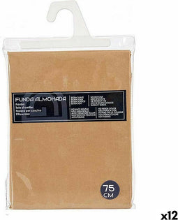 Kussensloop 45 x 0,2 x 70 cm Beige (12 Stuks)