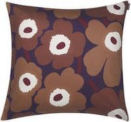 KUSSENSLOOP 50 x 50 CM PIENI UNIKKO BRUIN/PAARS
