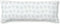 Kussensloop Decolores Bari Multicolour 45 x 110 cm