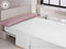 Kussensloop Happy Home LISOS COTTON Lila Bed van 90 144 Draden 90 cm