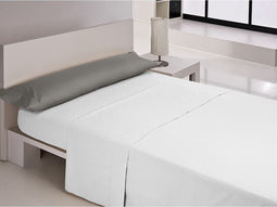 Kussensloop Happy Home MIX COLORS Antraciet Bed van 150 144 Draden 150 cm