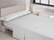 Kussensloop Happy Home MIX COLORS Wit Bed van 135 144 Draden