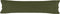 Kussensloop HappyFriday BASIC Groen 45 x 155 cm
