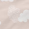 Kussensloop HappyFriday Basic Kids Clouds