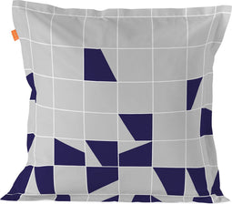 Kussensloop HappyFriday Blanc Structure Multicolour 80 x 80 cm
