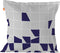 Kussensloop HappyFriday Blanc Structure Multicolour 80 x 80 cm