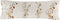 Kussensloop HappyFriday Wild flowers Multicolour 45 x 110 cm
