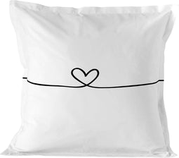 Kussensloop My Love | Blanc