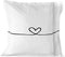 Kussensloop My Love | Blanc
