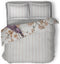 LINNICK Dekbedovertrek Katoen Flower Bird - multi - 200x200/220cm - tweepersoons