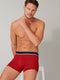Schiesser 95/5 Organic - Herenshorts - 3-pack - Rood Blauw Grijs-gemêleerd (3-pack)