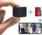 KUUS. C2 Mini Verborgen Camera, Spy Camera Met App & WiFi - Draadloos - Nightvision - Beveiligingscamera - Bewakingscamera Mini IP Camera met Wifi en App