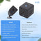 KUUS. C2 Mini Verborgen Camera, Spy Camera Met App & WiFi - Draadloos - Nightvision - Beveiligingscamera - Bewakingscamera Mini IP Camera met Wifi en App