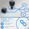KUUS. C2 Mini Verborgen Camera, Spy Camera Met App & WiFi - Draadloos - Nightvision - Beveiligingscamera - Bewakingscamera Mini IP Camera met Wifi en App