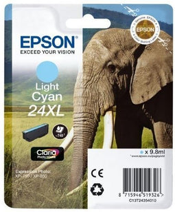 Epson C13T24354022 - Inktcartridge - Cyaan Licht Cyaan - (9,8ml)