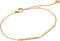 Esprit ESBR00331217 - Armband - Zilver geelgoudverguld met zirkonia - Goudkleurig