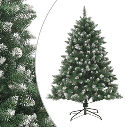 vidaXL - Kunstkerstboom - met - standaard - 150 - cm - PVC