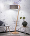 GOOD&MOJO Vloerlamp Andes - Bamboe/Naturel - 72x47x176cm - Scandinavisch,Bohemian - Staande lampen voor Woonkamer - Slaapkamer