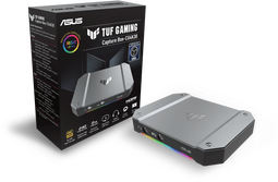 ASUS TUF Gaming Capture Box-CU4K30 - Extern capturedevice - HDMI 2.0 - USB 3.2 (Gen1, 5Gb/s) type-C