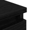 vidaXL - Tv-meubel - 100x35x54 - cm - bewerkt - hout - zwart