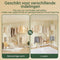 SoBuy KLS04-II-W - Telescopisch Kledingrek - Verstelbaar 209-311 cm breed 200-295 cm hoog - Wit