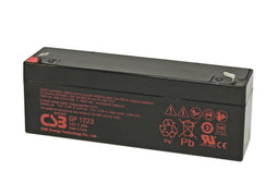 CSB-GP1223 - 12 Volt AGM batterij - 2.3 Ah met 4.8 mm connector - 178 x 35 x 60 mm