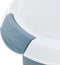 vidaXL - Kattenbak - 56x40x40 - cm - polypropeen - wit - en - blauw