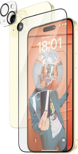 PanzerGlass B1136+2811 - Screenprotector - Gehard glas - Apple iPhone 15 Plus