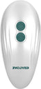 Evolved Palm Pleasure Clitoris Stimulator Wit/Groen