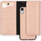 Selencia Hoesje Geschikt voor iPhone Xr Hoesje Met Pasjeshouder - Selencia Eny Uitneembare Vegan Lederen Clutch - Roze
