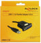 Delock 61330 - USB A naar Mini USB Adapter - Type 2.0 High Speed - Zwart
