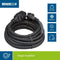 HQ-Power - Verlengkabel 20 meter - IP44 waterbestendig rubber H05RR-F 3G2.5 zwart