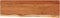 vidaXL - Tafelblad - rechthoekig - natuurlijke - rand - 120x40x3,8 - cm - acaciahout