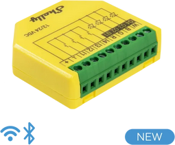 Shelly Plus RGBW PM - RGBW-controller - Bluetooth WiFi - Vermogensmeting