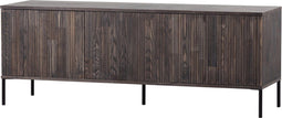 WOOOD New Gravure Tv Meubel - Essen - Espresso - 56x150x44