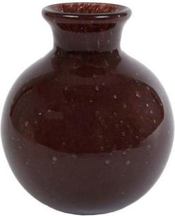 Gifts Amsterdam Vaas Brenda 11,5 X 11 Cm Glas Donkerbruin