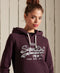 Superdry Vintage Logo Boho - Dames Hoodie met Glitters - Maat S