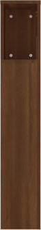 vidaXL - Hoofdbordkast - 220x18,5x104,5 - cm - bruin - eikenkleur